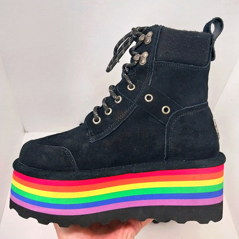 Bearpaw‎ Retro Alicia Platform Pride Boots, NEW, Size 6|EUR 37 - Picture 7 of 12